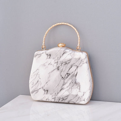 Fashion Simple Ladies Marble Crossbody Bag