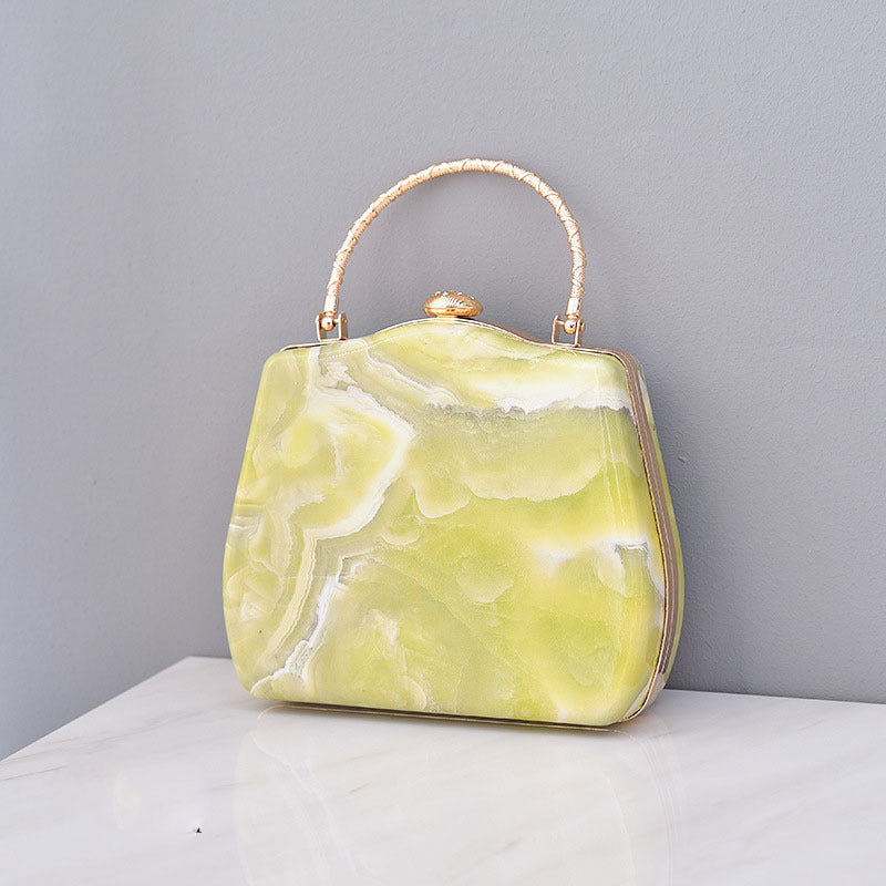 Fashion Simple Ladies Marble Crossbody Bag