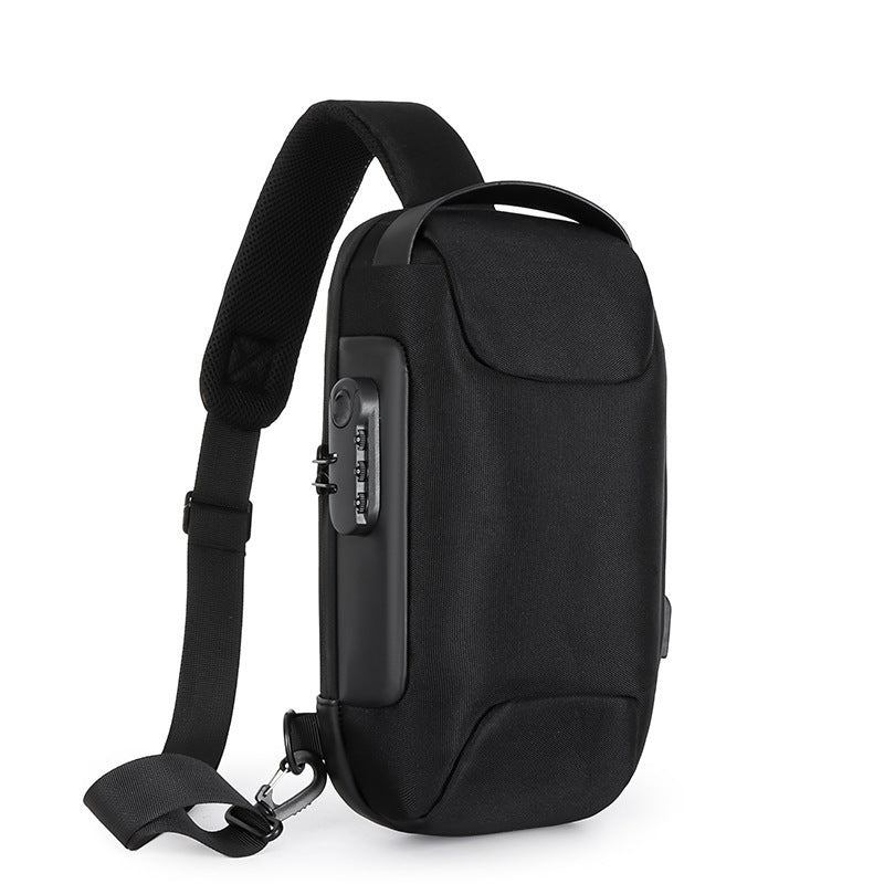 Sling Bag, Waterproof Men's Chest Bag Shoulder Bags Crossbody Sling Backpack For Men