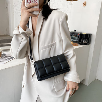 Fashion Simple Rhombus Crossbody Shoulder Bag